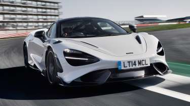 McLaren 765LT - front cornering