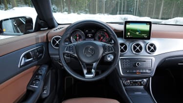 Mercedes CLA Shooting Brake - interior