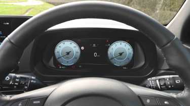 Hyundai Bayon - digital instrument cluster