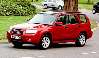 Side view of Subaru Forester