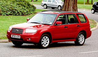 Side view of Subaru Forester