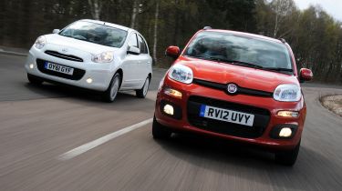Fiat Panda TwinAir vs Nissan Micra