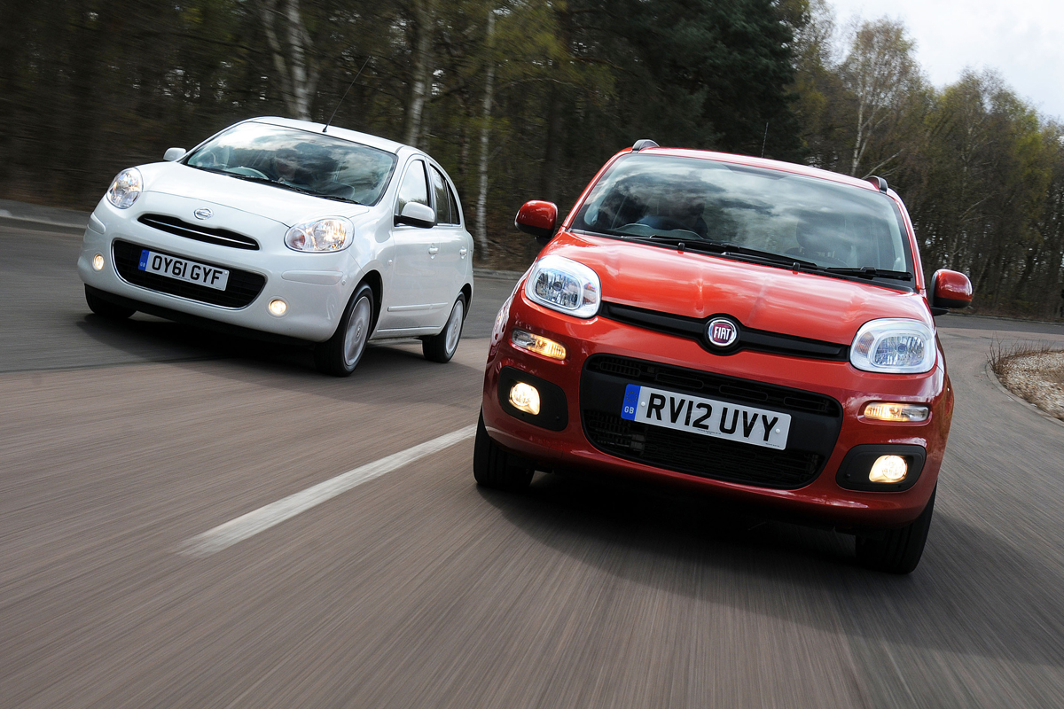 Fiat Panda Twinair Vs Nissan Micra Group Tests Auto Express