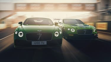 Bentley Continental GT S Bathurst - side by side front tracking 