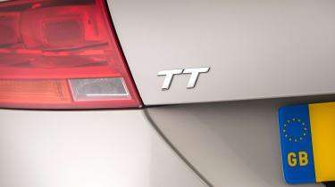 Used Audi TT - rear badge