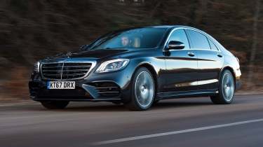 Mercedes S-Class - front tracking