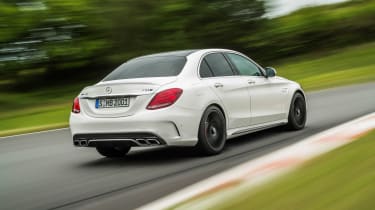Mercedes-AMG C63 S - rear tracking