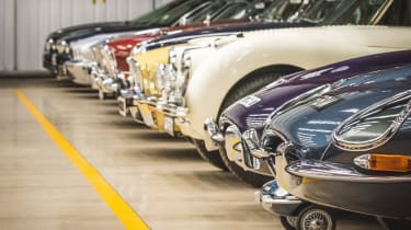 Jaguar C-Type continuation - production line up 