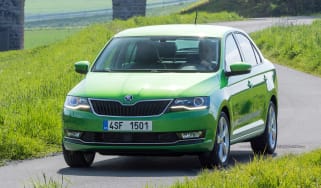 Skoda Rapid - front cornering