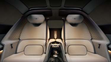 Bentley EXP 15 concept - rear seats