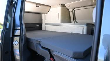 Volkswagen California - rear bedding area 