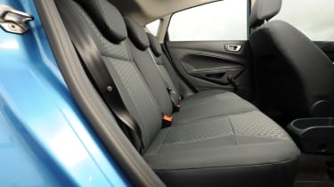 Ford Fiesta ECOnetic rear seats