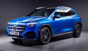 Mercedes GLA exclusive image - front