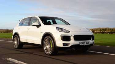 Porsche Cayenne - front tracking
