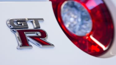 Nissan GT-R Track Pack badge
