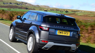 Range Rover Evoque rear tracking