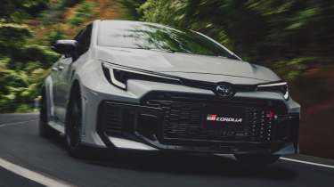 Toyota GR Corolla - front tracking
