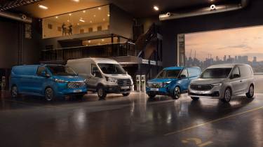 2025 Ford E-Transit hero shot