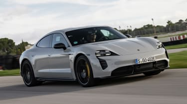 Porsche Taycan GTS - front