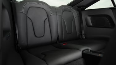Audi TT RS Plus rear seats