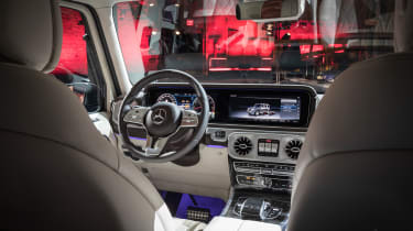 New Mercedes G-Class revealed - interior