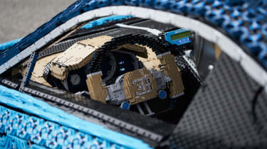 Lego Bugatti Chiron - interior