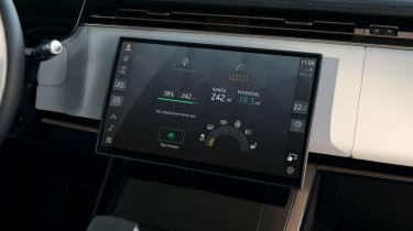 Range Rover Sport Electric - infotainment