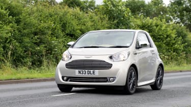 Searching for the Aston Martin Cygnet - front tracking