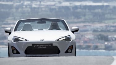 Toyota FT-86 Open Concept front action