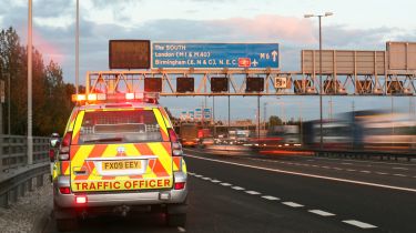 M6 motorway traffic police 