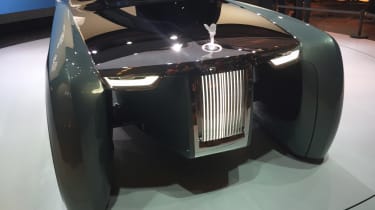 Rolls-Royce Vision Next 100 - front lights reveal