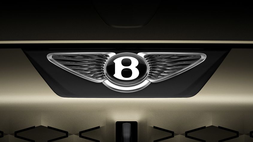 image of "Bentley gives us wings: new-look logo revealed for all-electric concept"