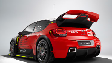 Citroen C3 WRC concept - rear
