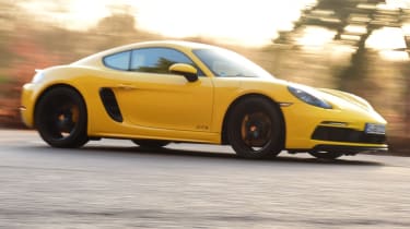 New Porsche Cayman GTS review - side