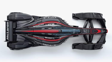 McLaren MP4-X - above