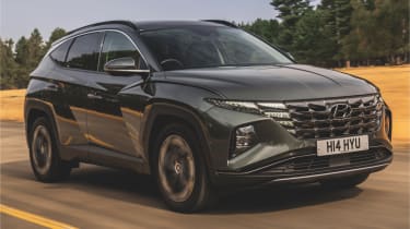 Hyundai Tucson - front tracking