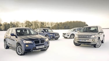 New BMW X3 vs. rivals