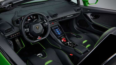 Lamborghini Huracan Evo Spyder - interior