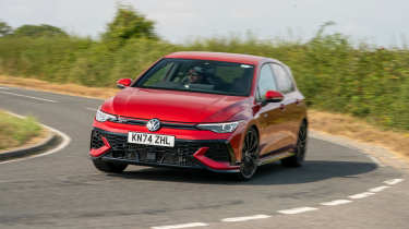 Volkswagen Golf GTI Clubsport - front cornering
