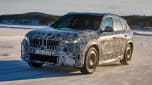 BMW iX1 winter testing - front tracking