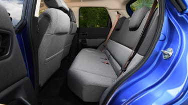 Honda e - rear seats