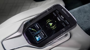 Skoda VisionS concept - infotainment console 2