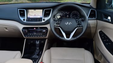 Hyundai Tucson 2016 - dashboard