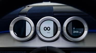 Renault 8 Gordini concept - dials