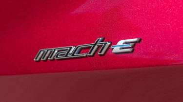 2025 Mustang Mach E - rear badging