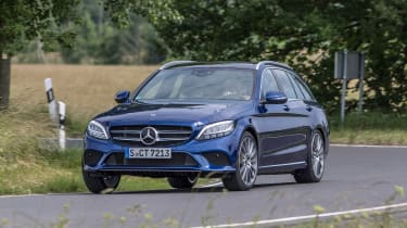 Mercedes C-Class Estate - front conering