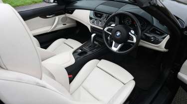 BMW Z4 E89 interior view