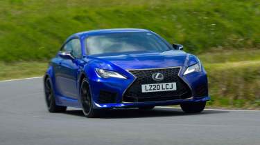Lexus RC F - front cornering