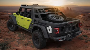 Jeep Gladiator Rubicon Sideburn Concept - rear