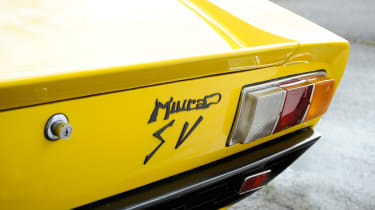 Lamborghini Miura SV badge